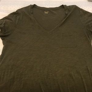 Army Green Madewell Tee!!